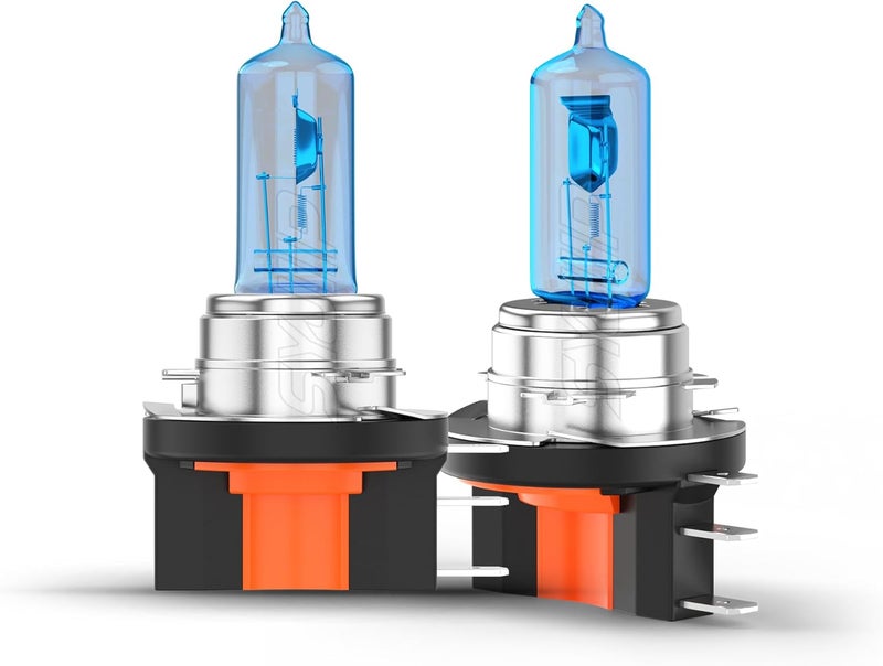 SYJIIP H15 DRL Bulbs Compatible with Ford Edge (2015 2016 2017 2018 2019 2020 2021 2022 2023) Halogen Lamp, Daytime Running Light Bulb, 300% Brightness 6000K White Super Bright, Plug and Play, Pack of 2 - Image 1